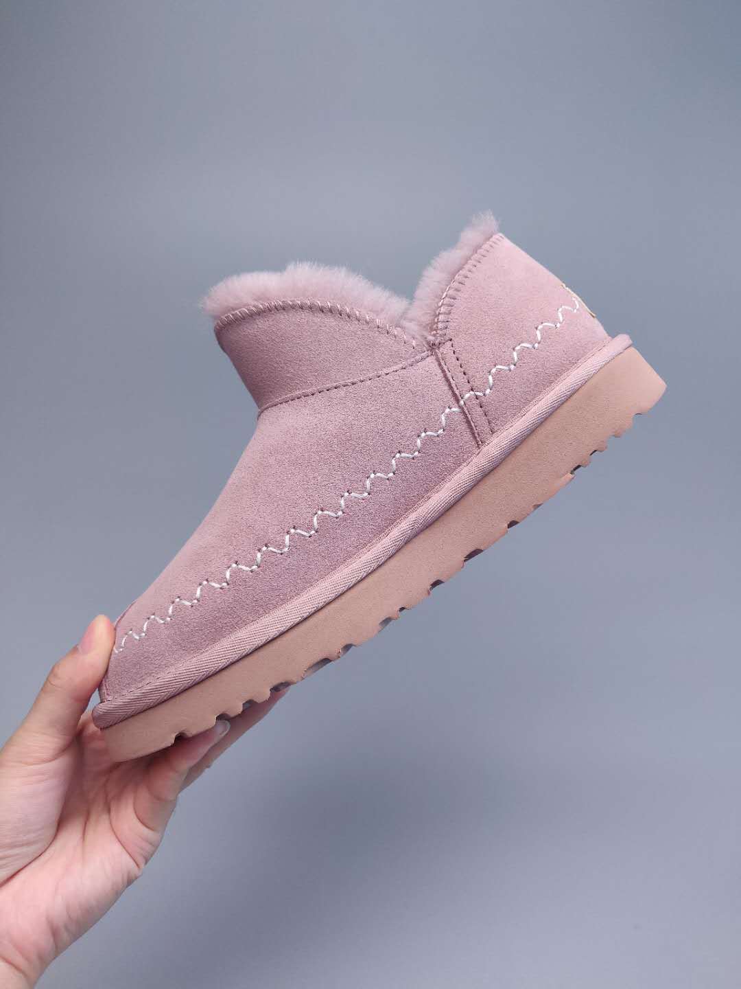 New Dusty Pink Ankle Boots – In Stock (Sizes 39-44)
