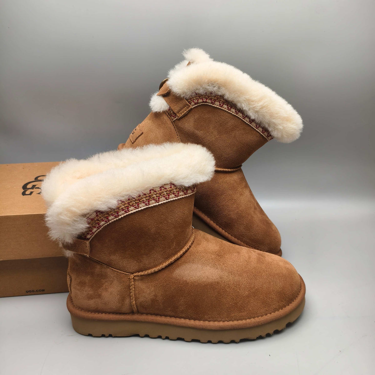 Chestnut Ethnic Back-Strap Casual Shoes – In Stock