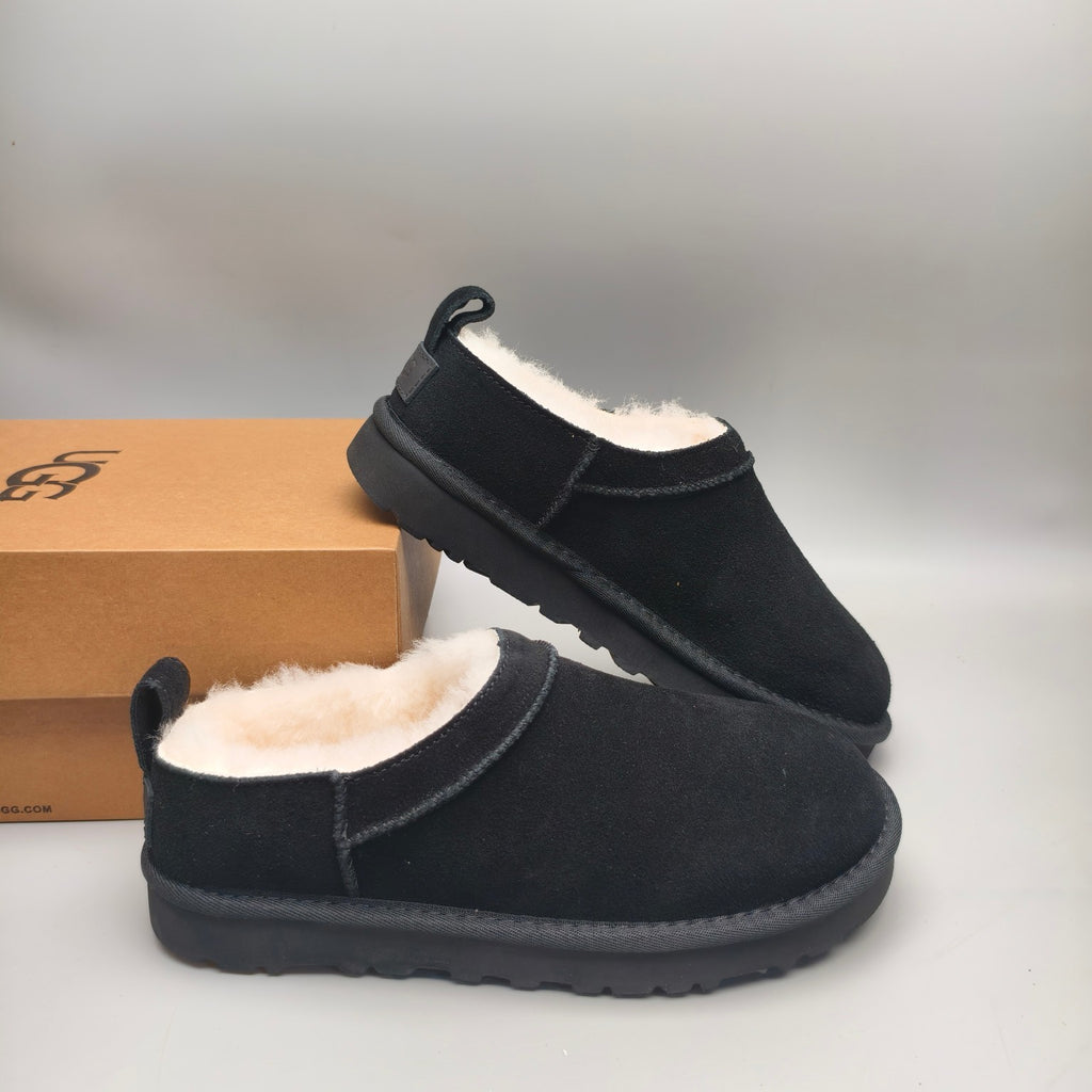 Black Slip-On Classic Women’s Shoes – In Stock