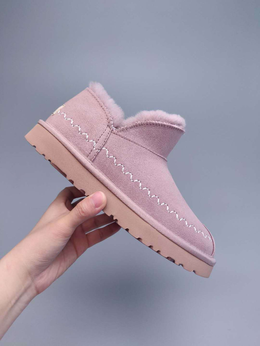 New Dusty Pink Ankle Boots – In Stock (Sizes 39-44)