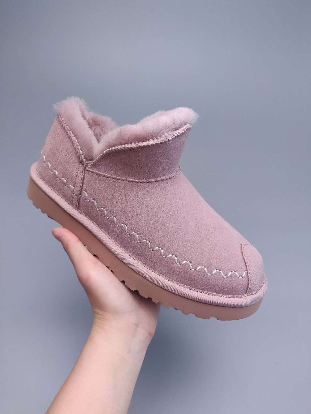 New Dusty Pink Ankle Boots – In Stock (Sizes 39-44)