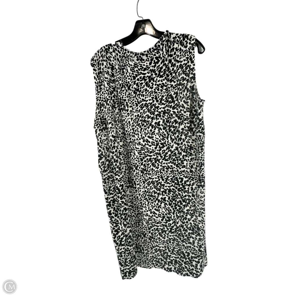 Dress Casual Midi By Maurices In Animal Print, Size: L