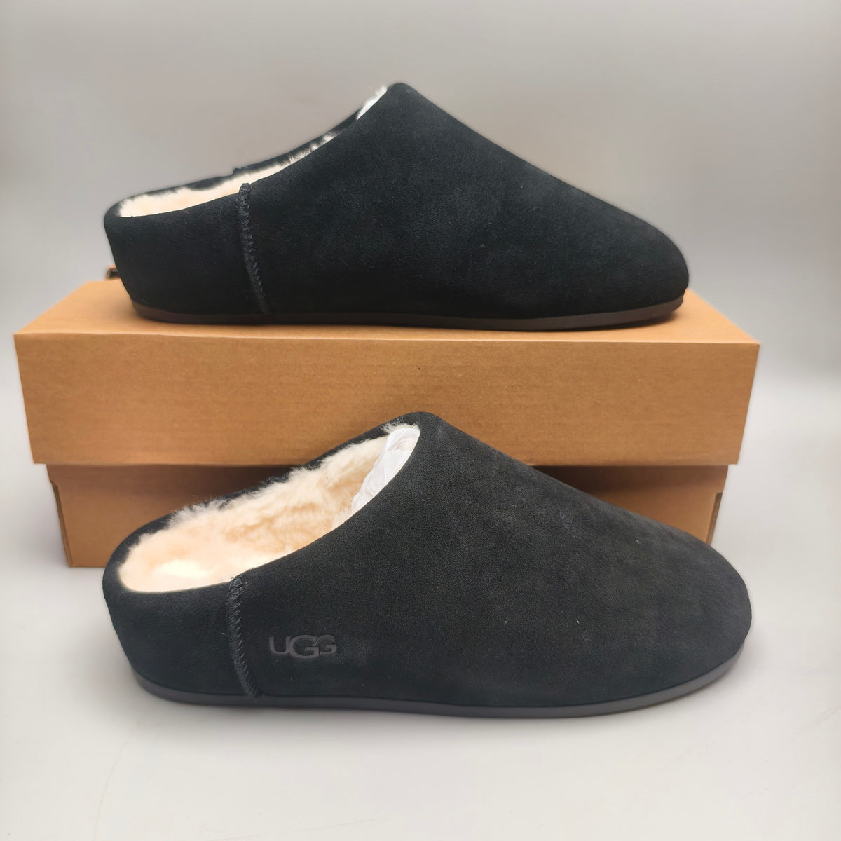 Black Slip-On Casual Home Shoes – In Stock