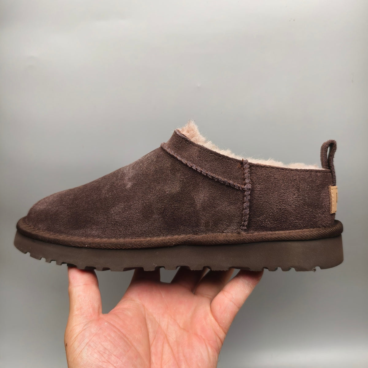 Chocolate Slip-On Classic Women’s Shoes – In Stock
