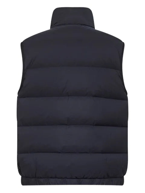 Stone Island padded double-slider zip vest