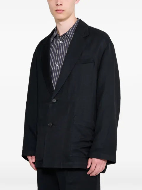 ssstein single-breasted twill jacket