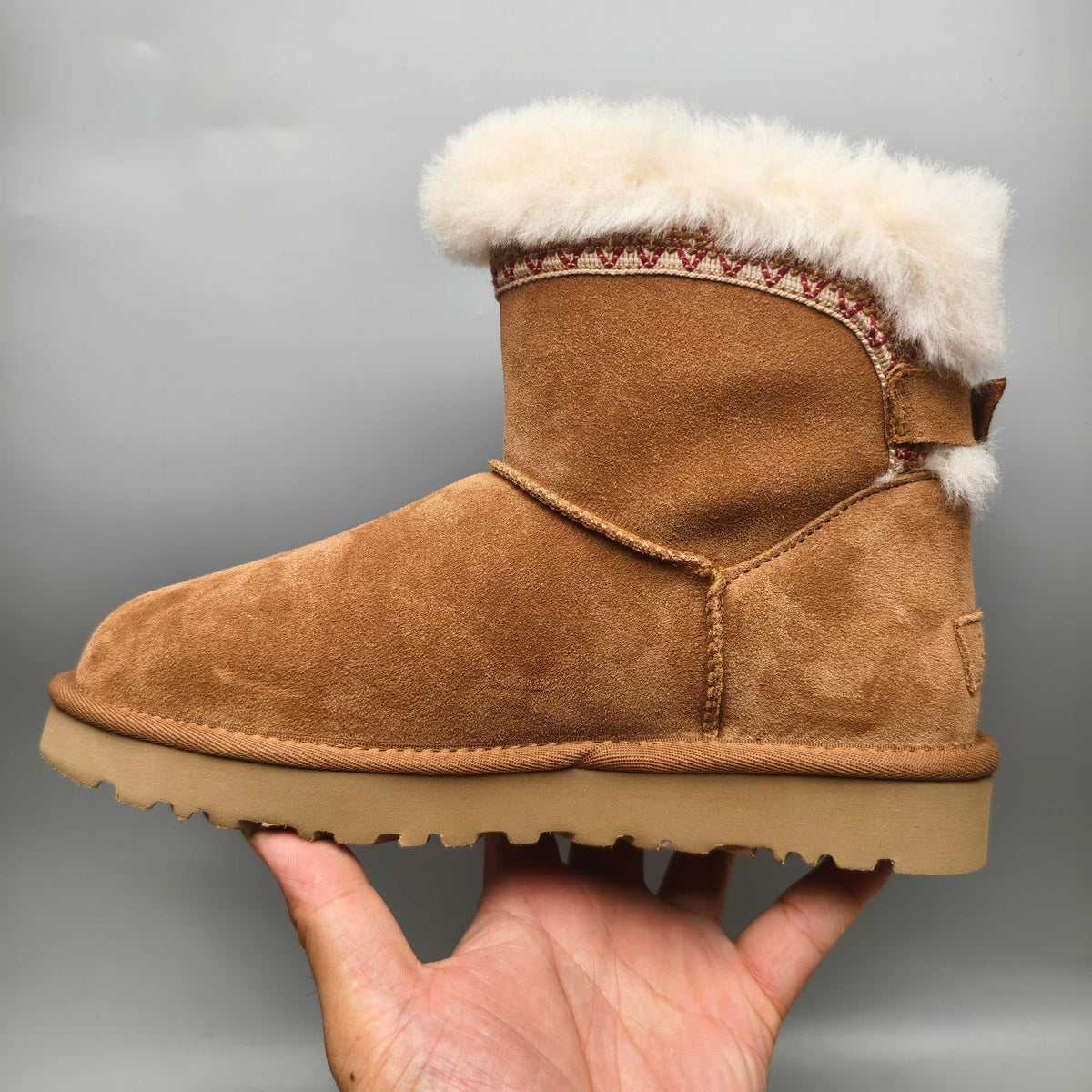 Chestnut Ethnic Back-Strap Casual Shoes – In Stock