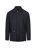 Canali concealed-fastening jacket