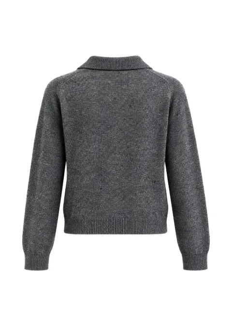 DUNST button-up collared cardigan