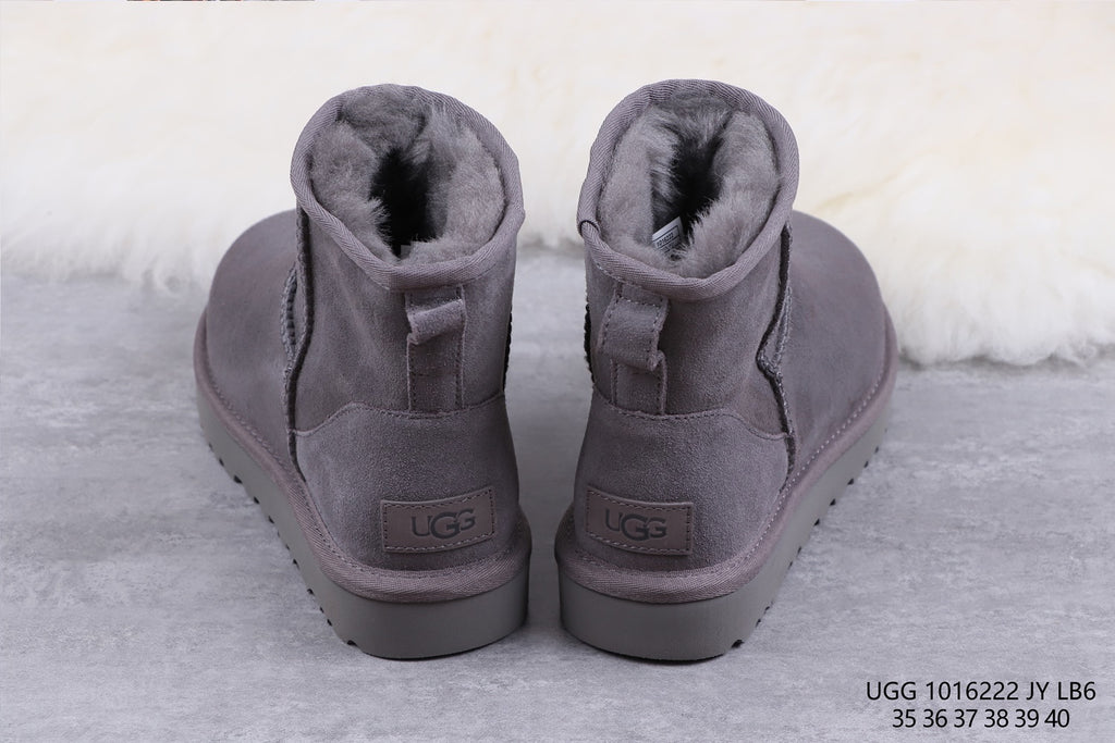 Grey Classic Mini II Short Boots 2.0 – In Stock