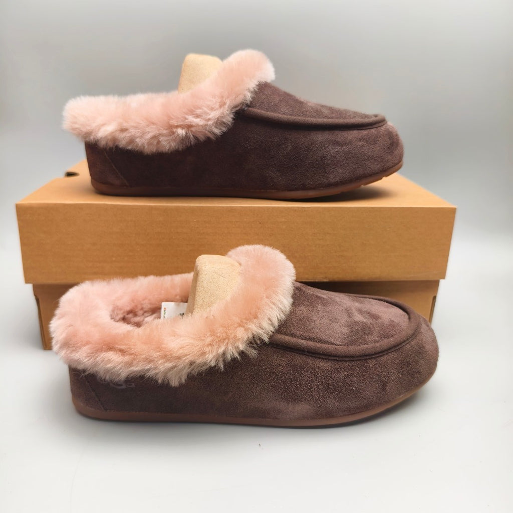 Chocolate Slip-On Casual Home Loafers – In Stock