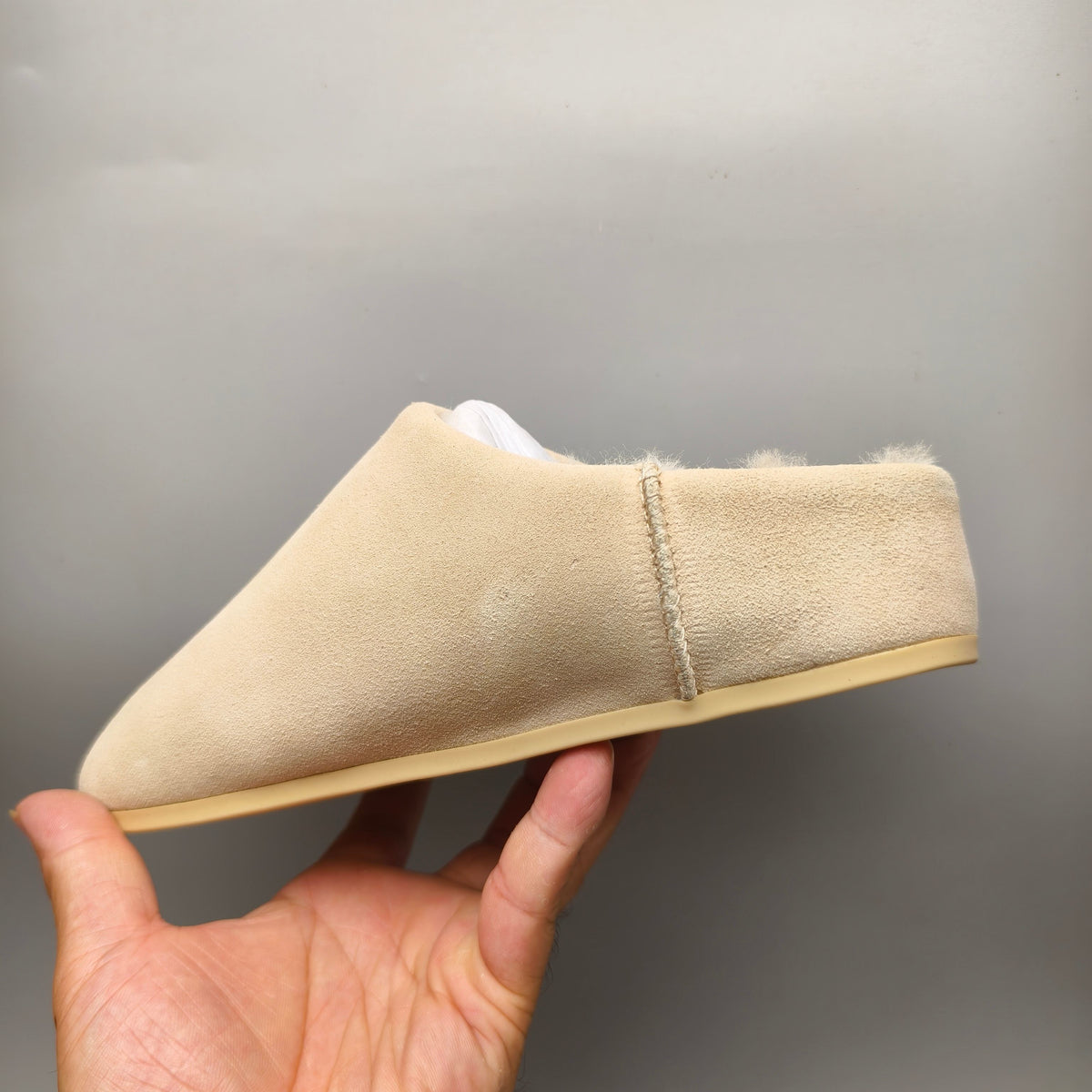 Sand Slip-On Casual Home Shoes – In Stock
