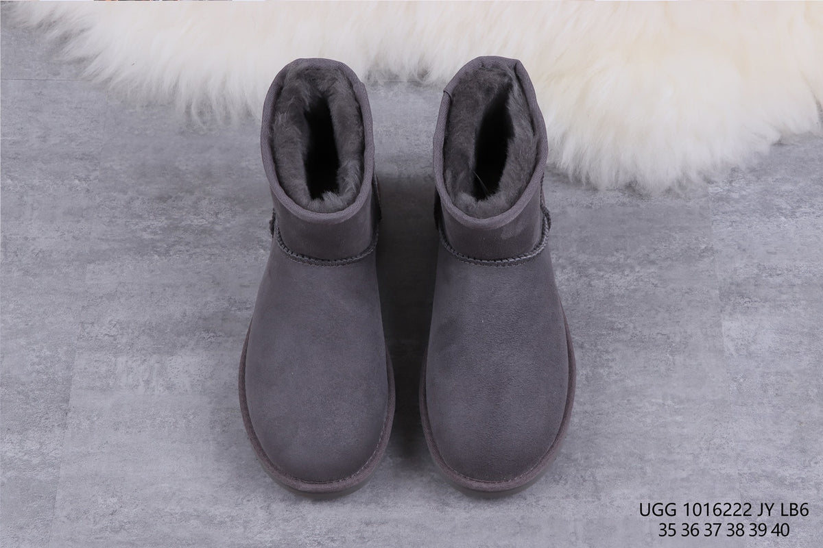 Grey Classic Mini II Short Boots 2.0 – In Stock
