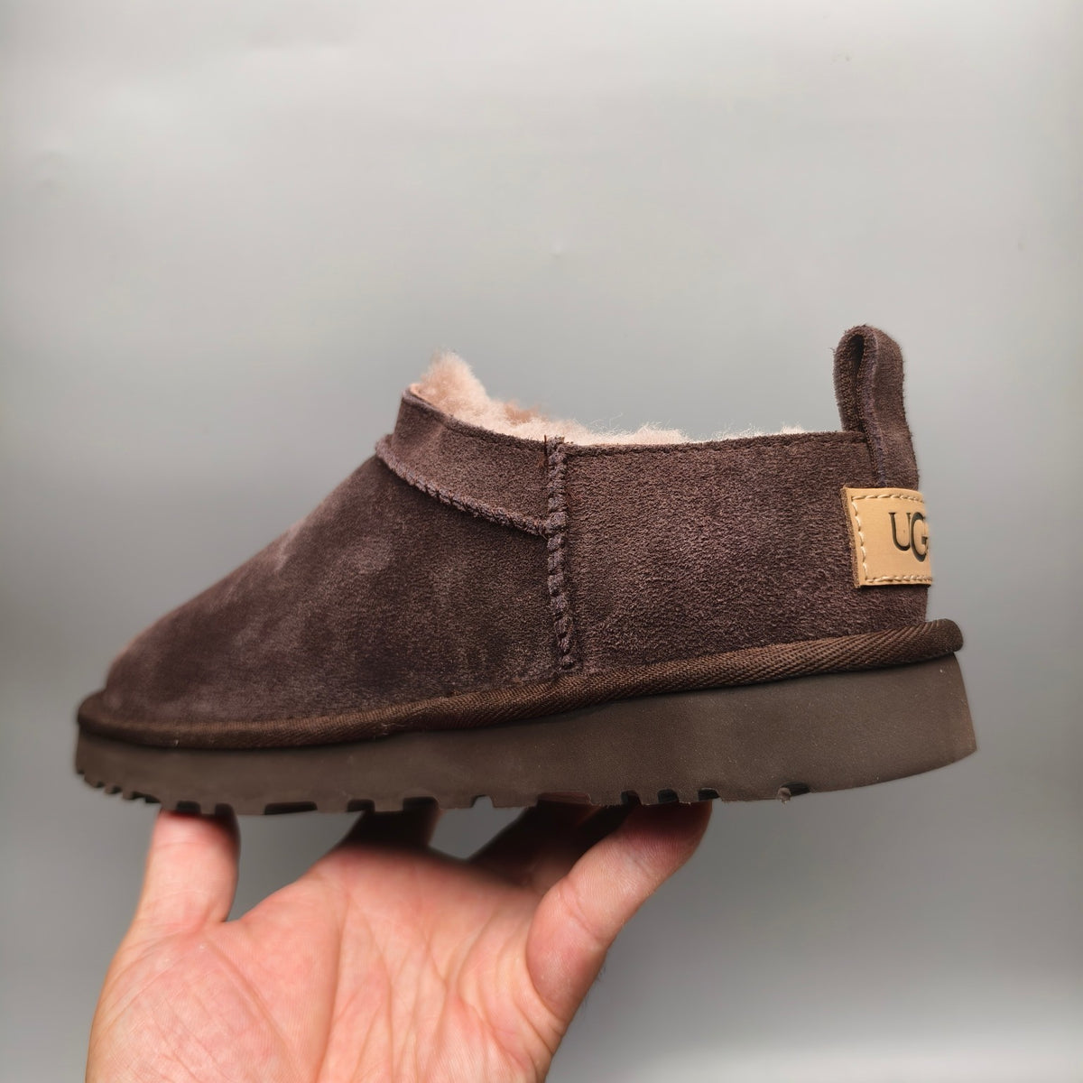 Chocolate Slip-On Classic Women’s Shoes – In Stock