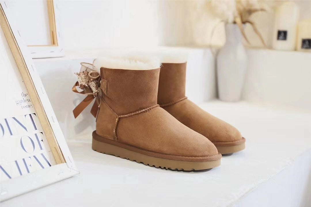 Chestnut Brown 3-in-1 Convertible Snow Boots – New Style