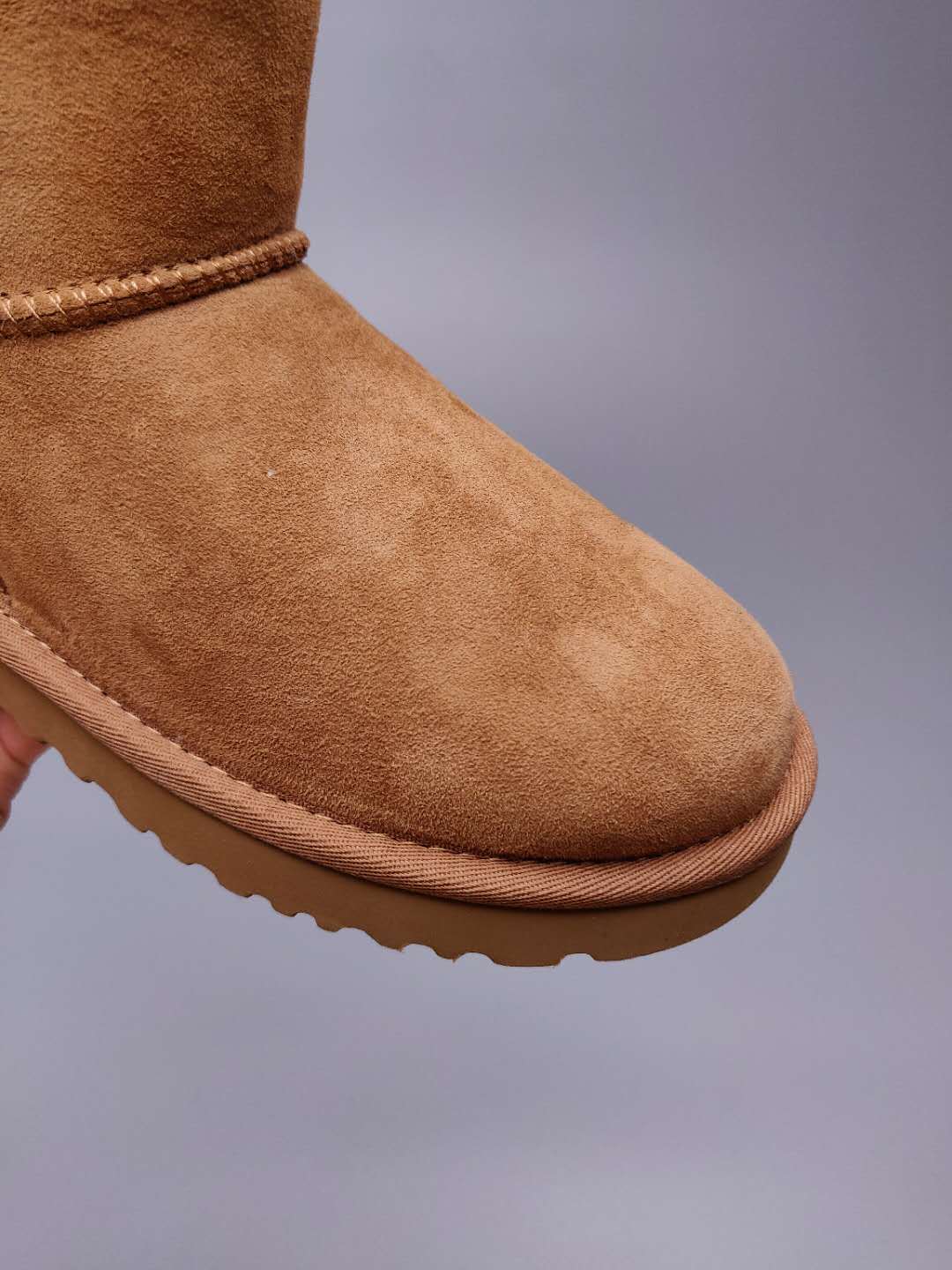 Chestnut Side-Zip Mid-Calf Boots – In Stock