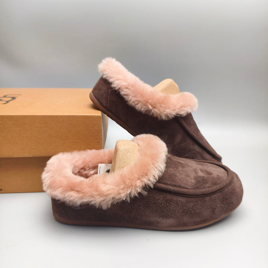 Chocolate Slip-On Casual Home Loafers – In Stock