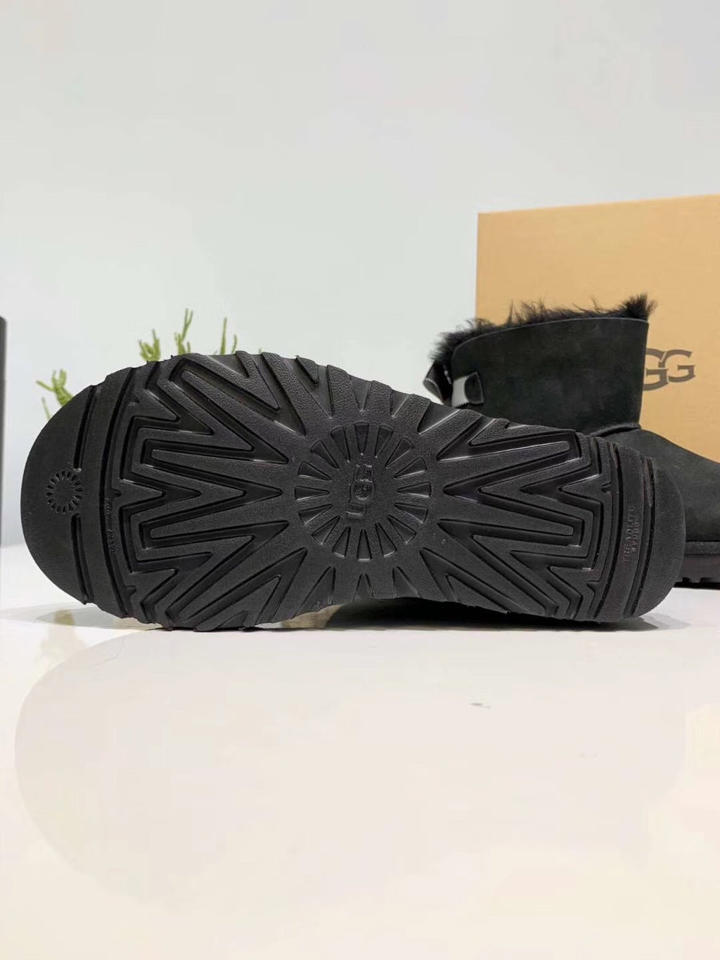 Black Bow Glitter Winter Boots – Mukosi Featured Style, In Stock
