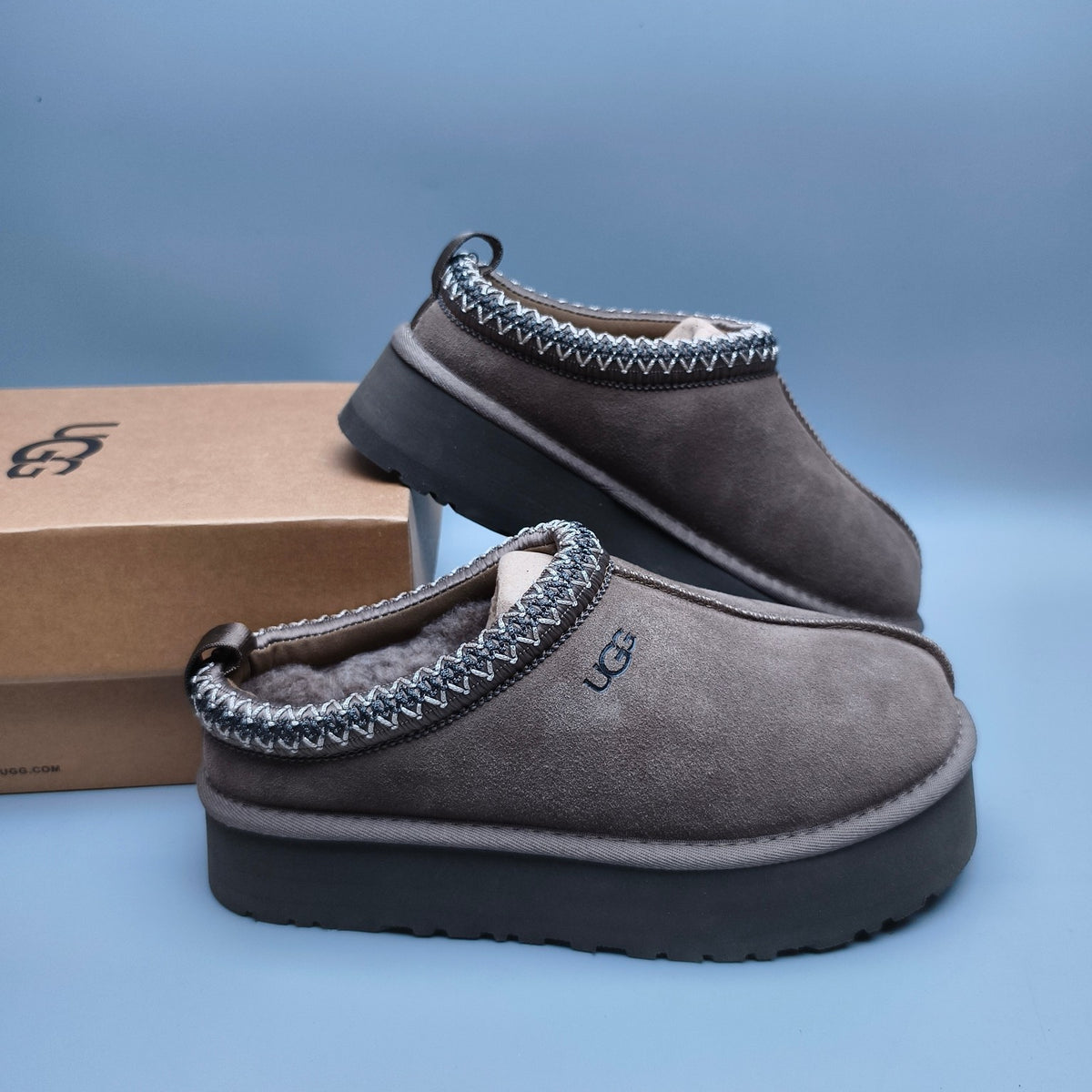Walnut Ethnic-Inspired Chunky Sole Casual Sneakers – In Stock