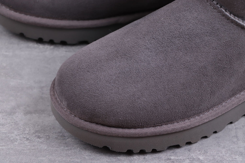 Grey Classic Mini II Short Boots 2.0 – In Stock
