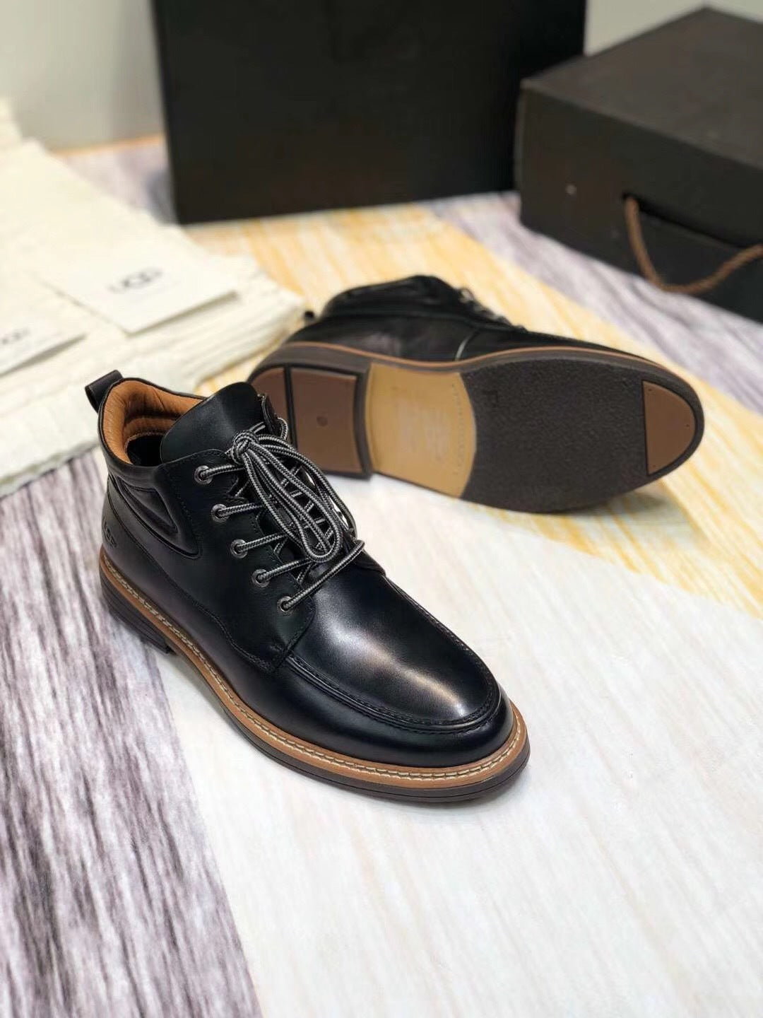 Classic Black Upgraded Series Sneakers (Sizes 39-44)