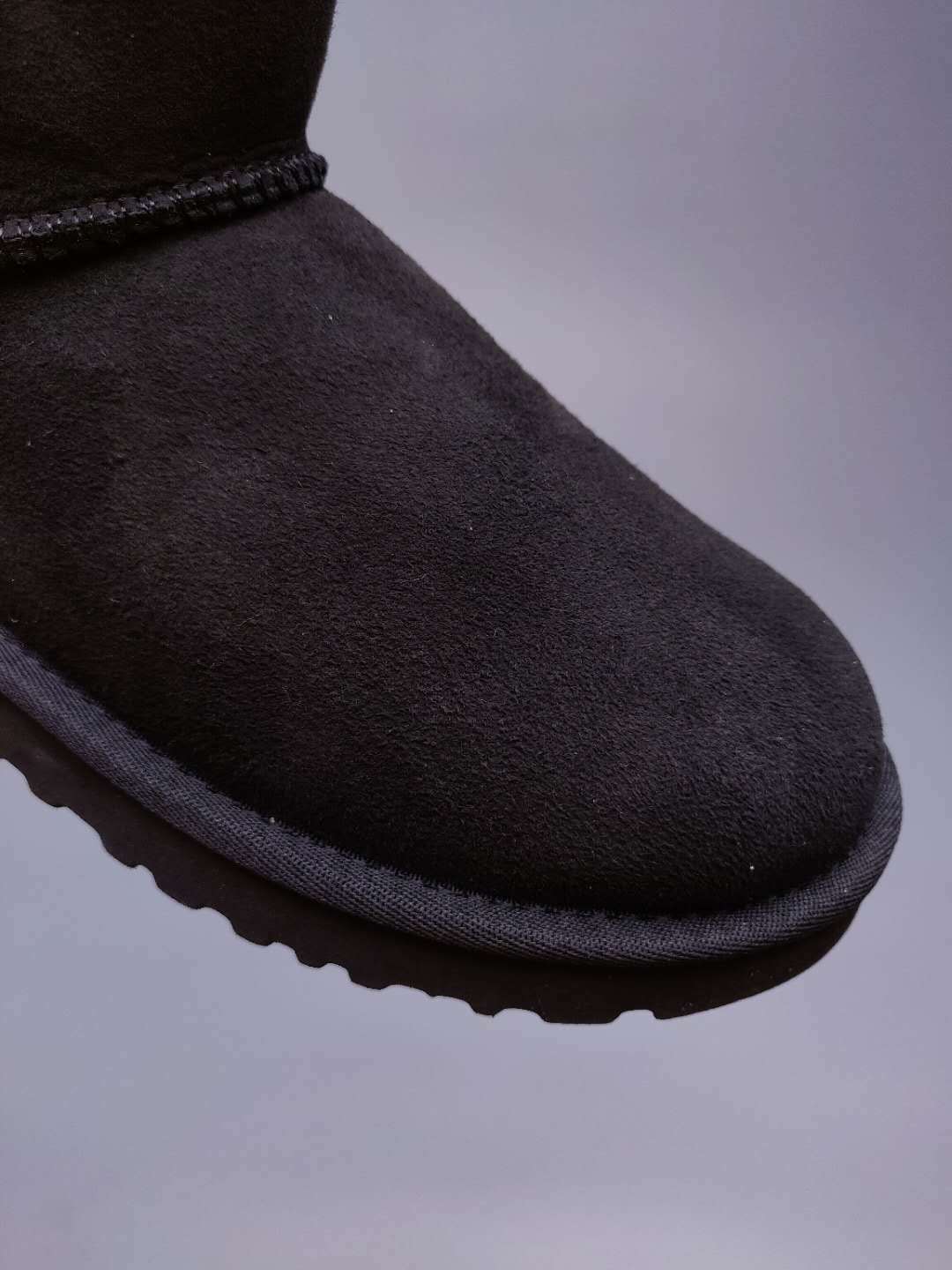 Black Side-Zip Mid-Calf Boots – In Stock