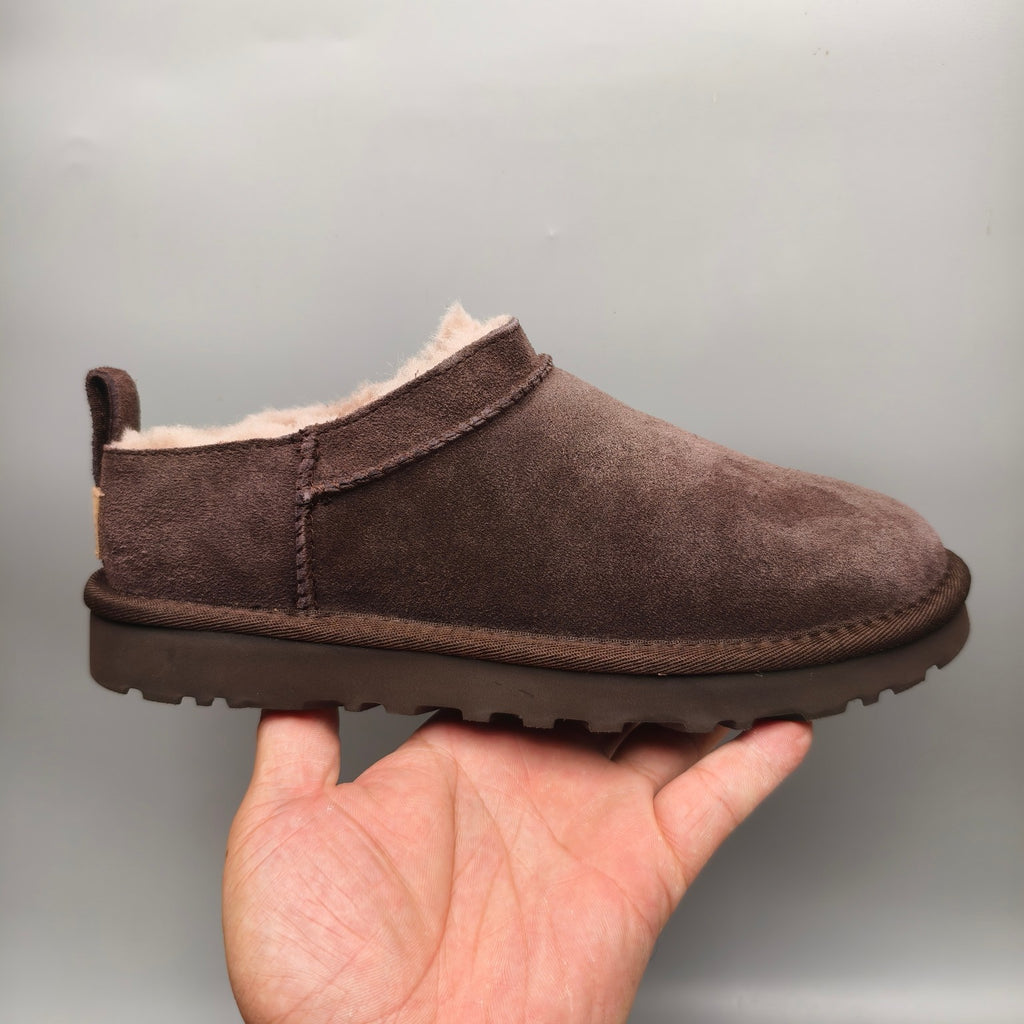 Chocolate Slip-On Classic Women’s Shoes – In Stock