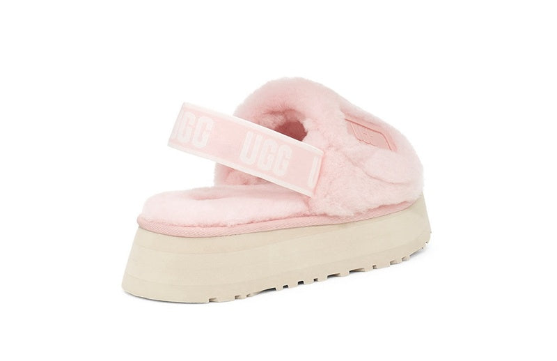 Pink Disco Fluffy Sandals – In Stock