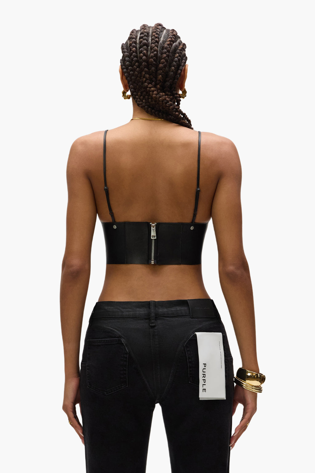 Leather Bralette
