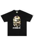 Bape T-Shirt Big Ape Head Camo Black