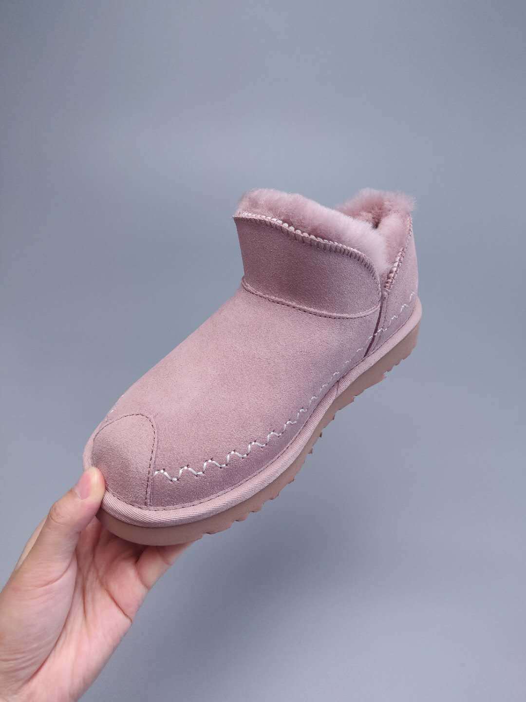New Dusty Pink Ankle Boots – In Stock (Sizes 39-44)