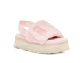 Pink Disco Fluffy Sandals – In Stock