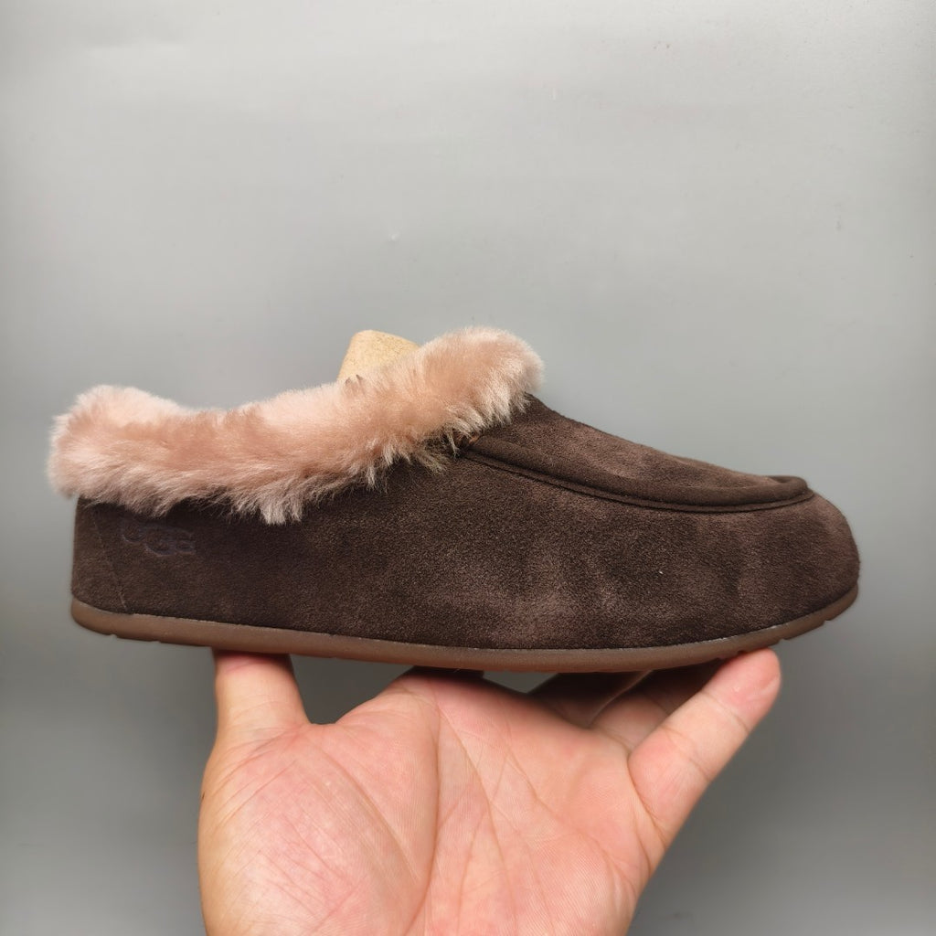 Chocolate Slip-On Casual Home Loafers – In Stock