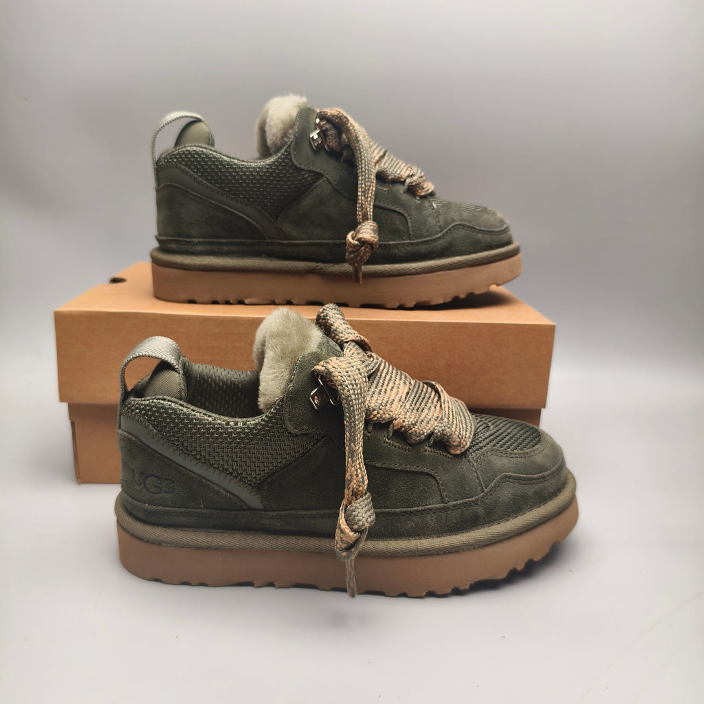 Green Mesh Couples Casual Sneakers – In Stock