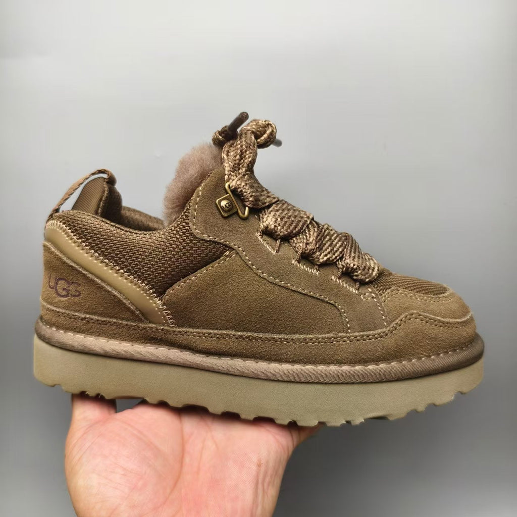 Walnut Mesh Couples Casual Sneakers – In Stock