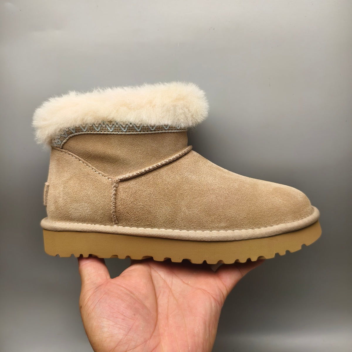 Sand Ethnic Low-Top Casual Shoes – In Stock