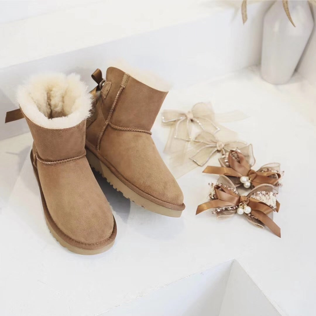 Chestnut Brown 3-in-1 Convertible Snow Boots – New Style