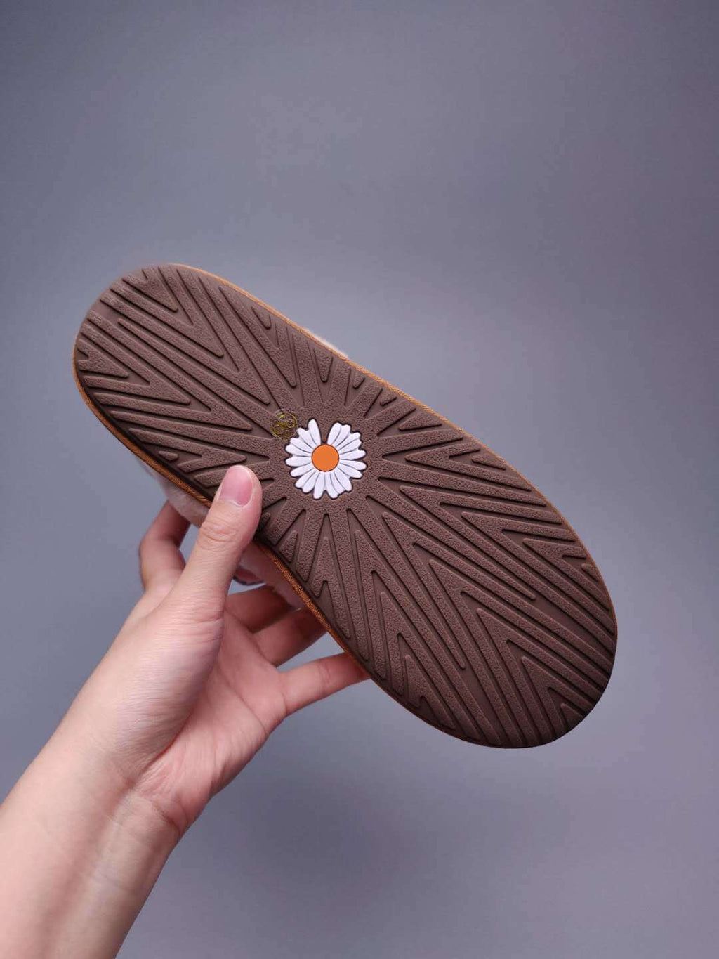 Chestnut Daisy Chain Ribbon Shoes – In Stock