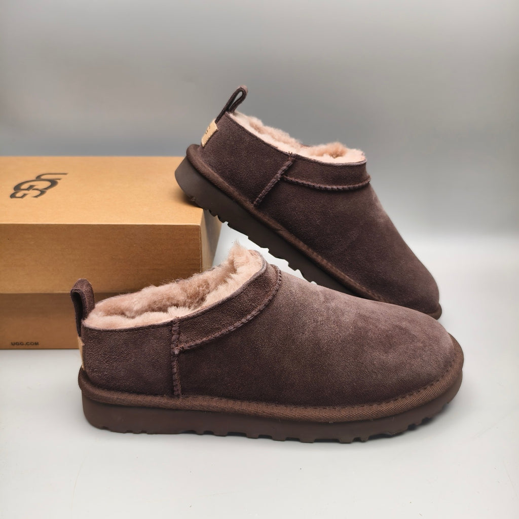 Chocolate Slip-On Classic Women’s Shoes – In Stock