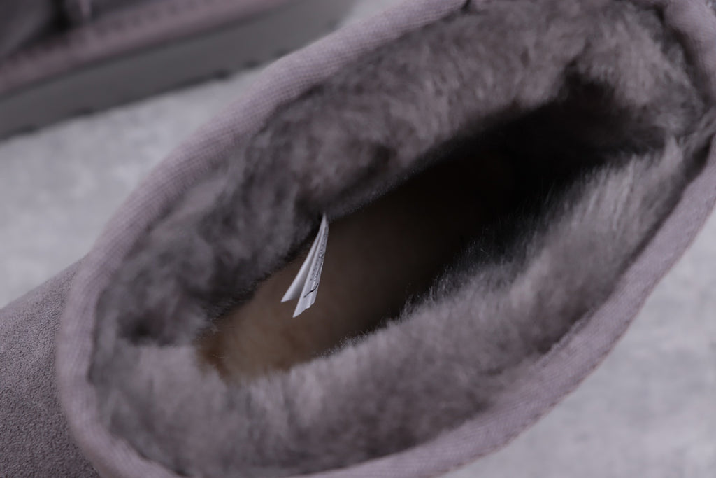 Grey Classic Mini II Short Boots 2.0 – In Stock