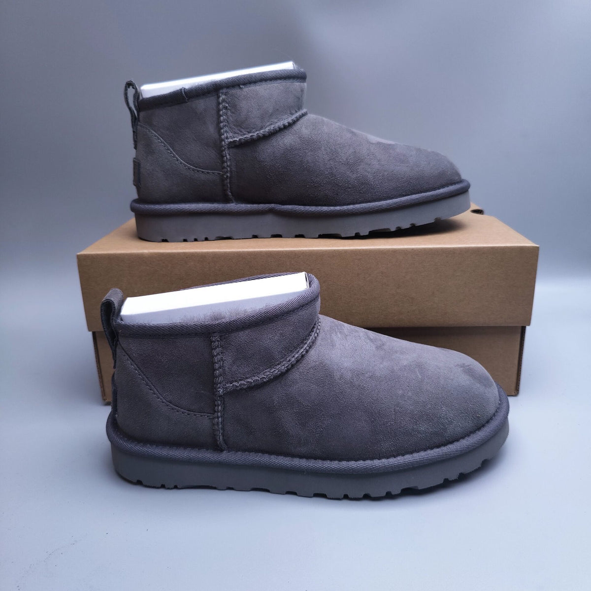 Grey Celebrity-Style Shoes – As Seen on Zhou Dongyu | In Stock
