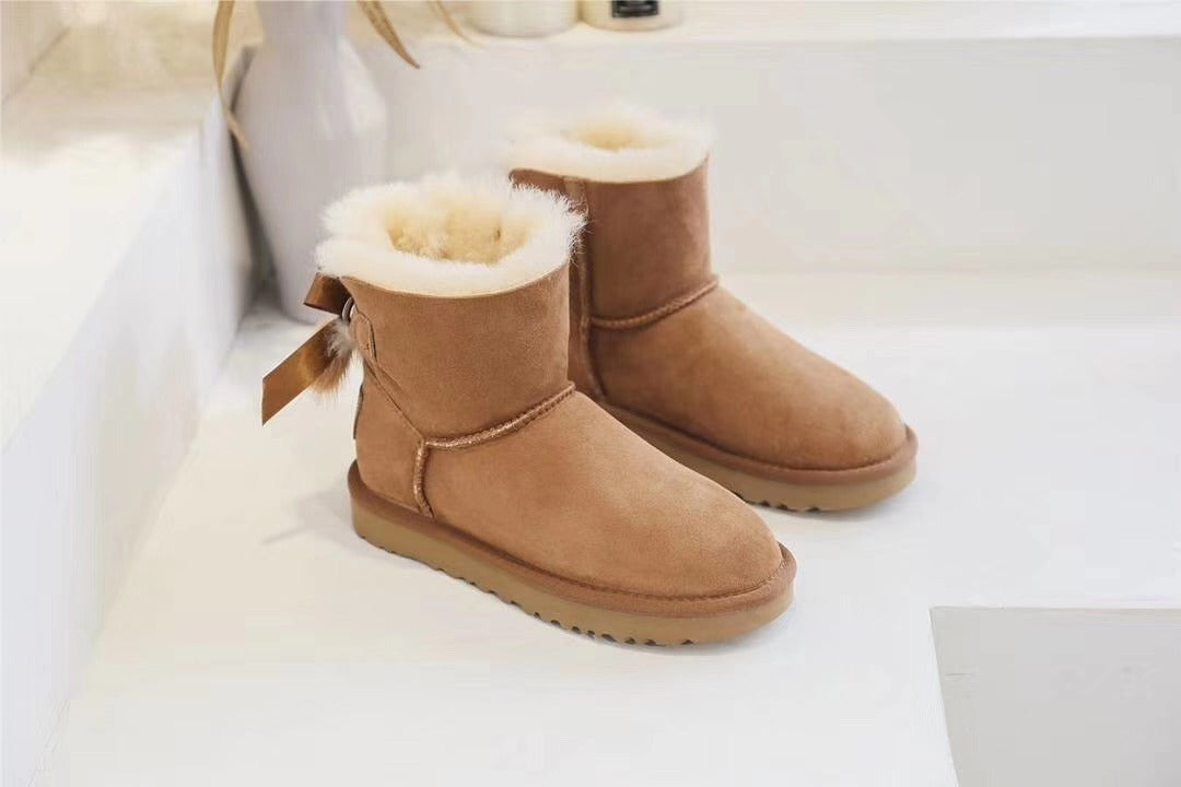 Chestnut Brown 3-in-1 Convertible Snow Boots – New Style