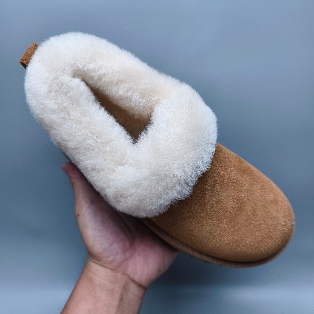 Chestnut Thick-Sole Casual Boots – In Stock