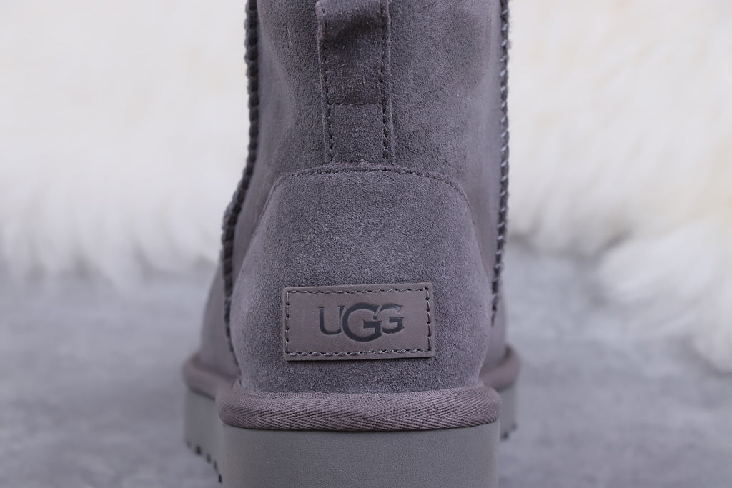 Grey Classic Mini II Short Boots 2.0 – In Stock