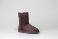 Chocolate Stain-Resistant New Classic Short Boots – In Stock