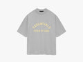 Essentials Fear Of God Heavy Crewneck Tee Light Heather Grey